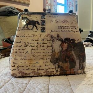 Women’s vintage horse purse
